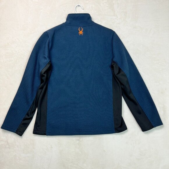 Spyder Jacket Full Zip Long Sleeve Blue Activewear Men's Size XXL (Logo ERROR) - Picture 2 of 12
